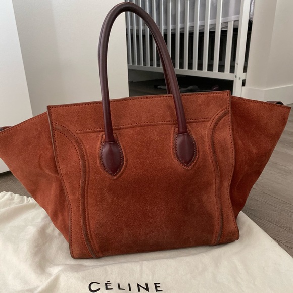 Celine cowhide suede leather bag👜🔥 - Picture 3 of 7